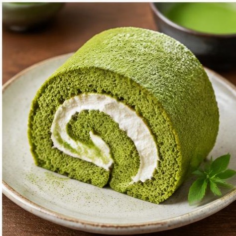 Matcha Roll Cake