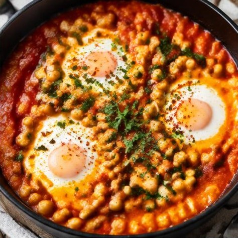 Shakshuka with Chickpeas